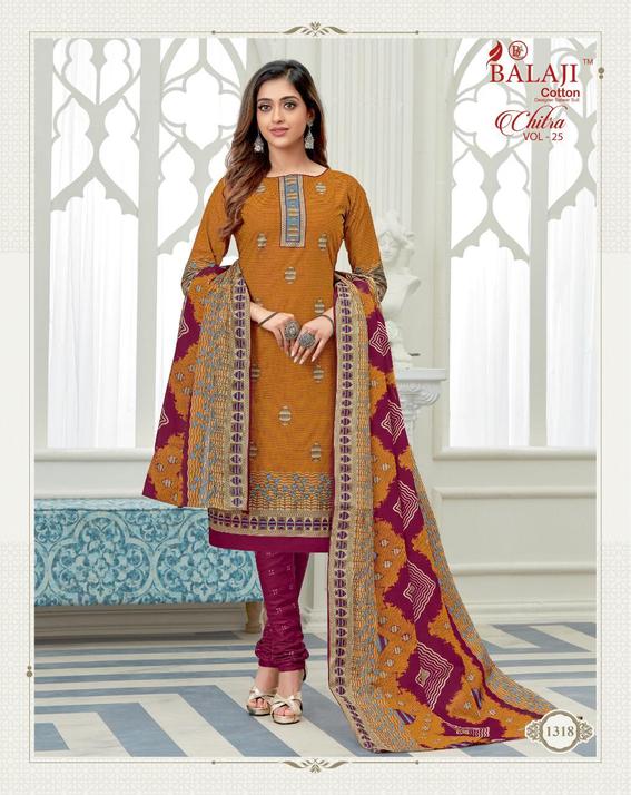 Balaji  Presents Chitra  Vol 25 Printed  Dress Material