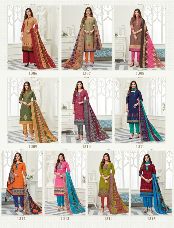 Balaji  Presents Chitra  Vol 25 Printed  Dress Material
