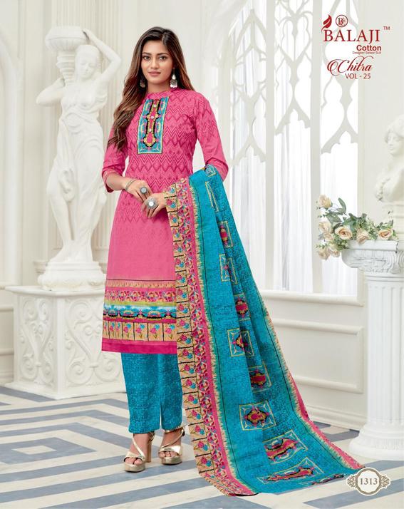 Balaji  Presents Chitra  Vol 25 Printed  Dress Material