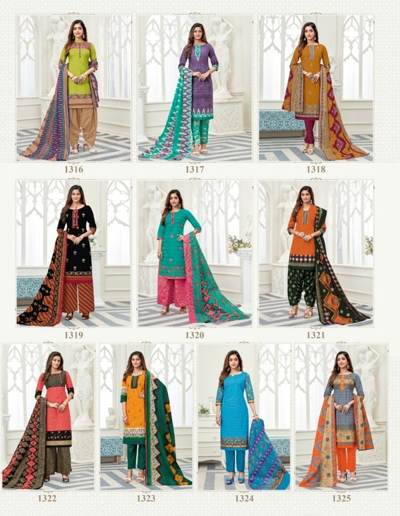 Balaji  Presents Chitra  Vol 25 Printed  Dress Material