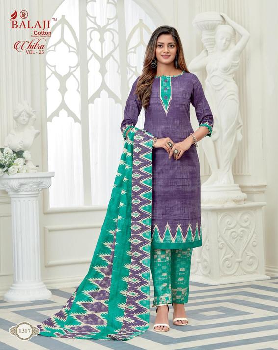 Balaji  Presents Chitra  Vol 25 Printed  Dress Material