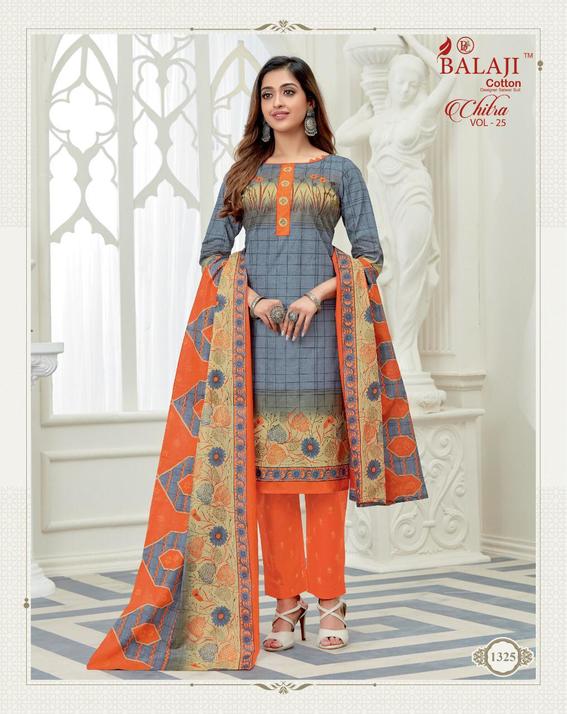 Balaji  Presents Chitra  Vol 25 Printed  Dress Material