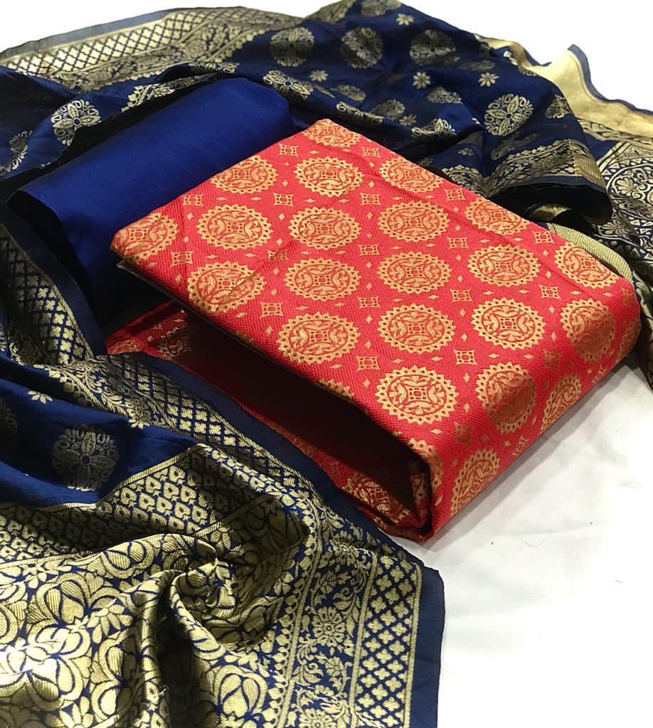 Banarasi Vol  11  Designer Dress Material