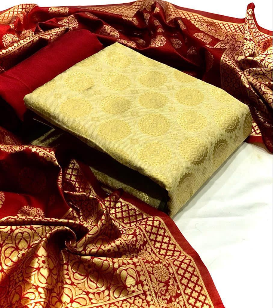 Banarasi Vol  11  Designer Dress Material