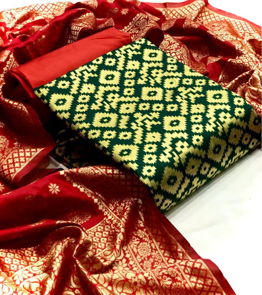 Banarasi Vol  12  Designer Dress Material