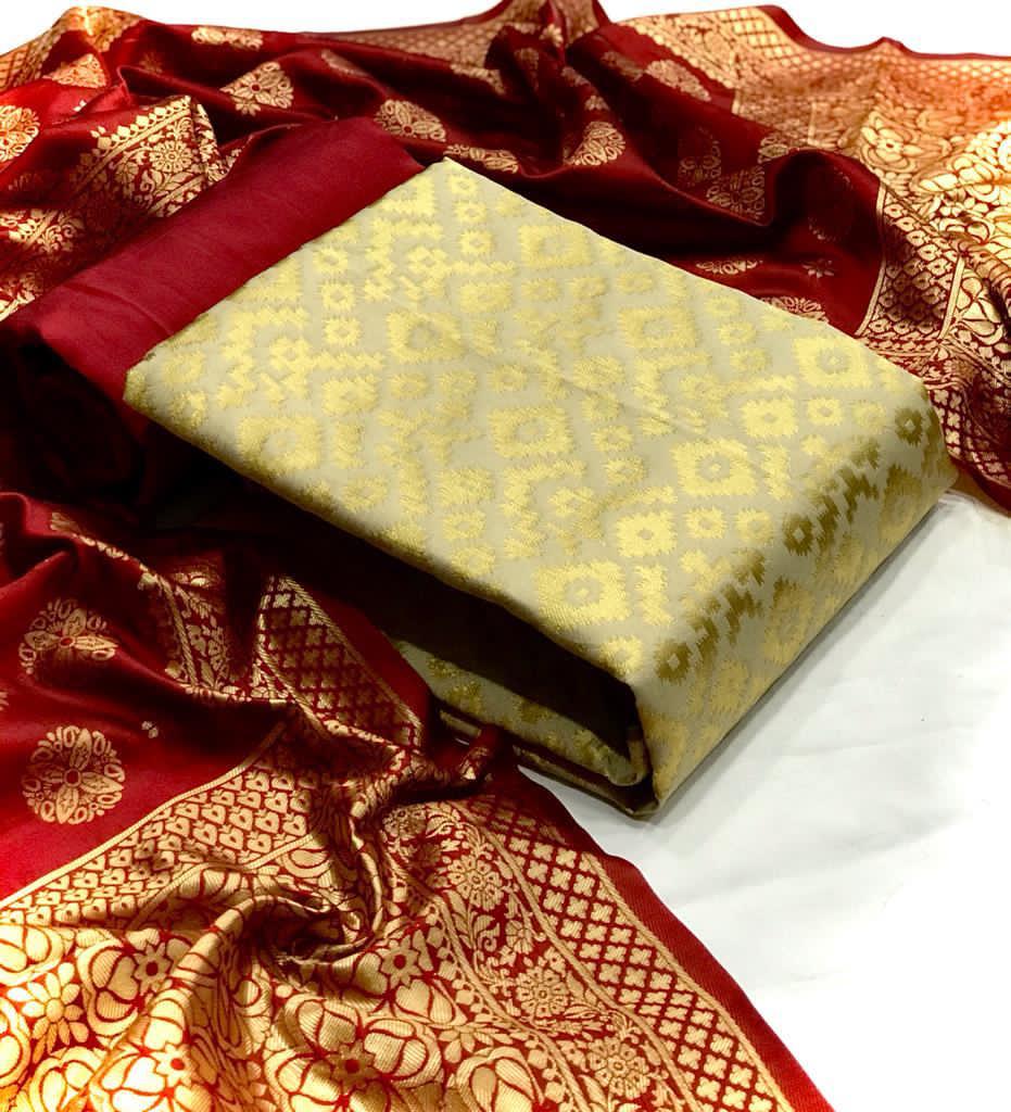 Banarasi Vol  12  Designer Dress Material