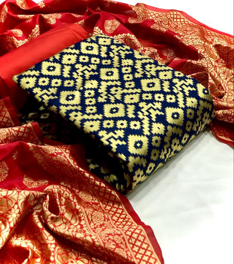 Banarasi Vol  12  Designer Dress Material