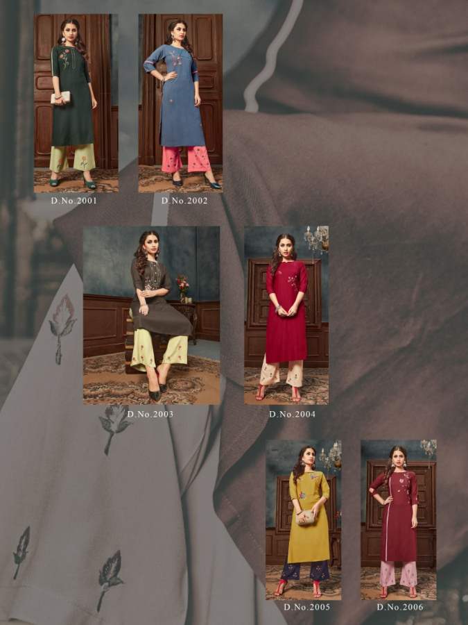 Banwery Presents  Kangana Vol 2 Exclusive Top With Bottom Collection