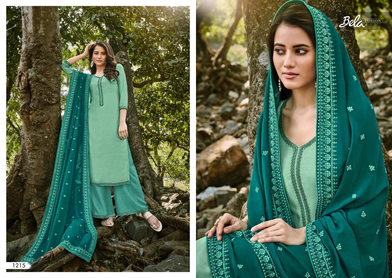 Bela  Presents Mukhar 1215 Series Designer Salwar Suit