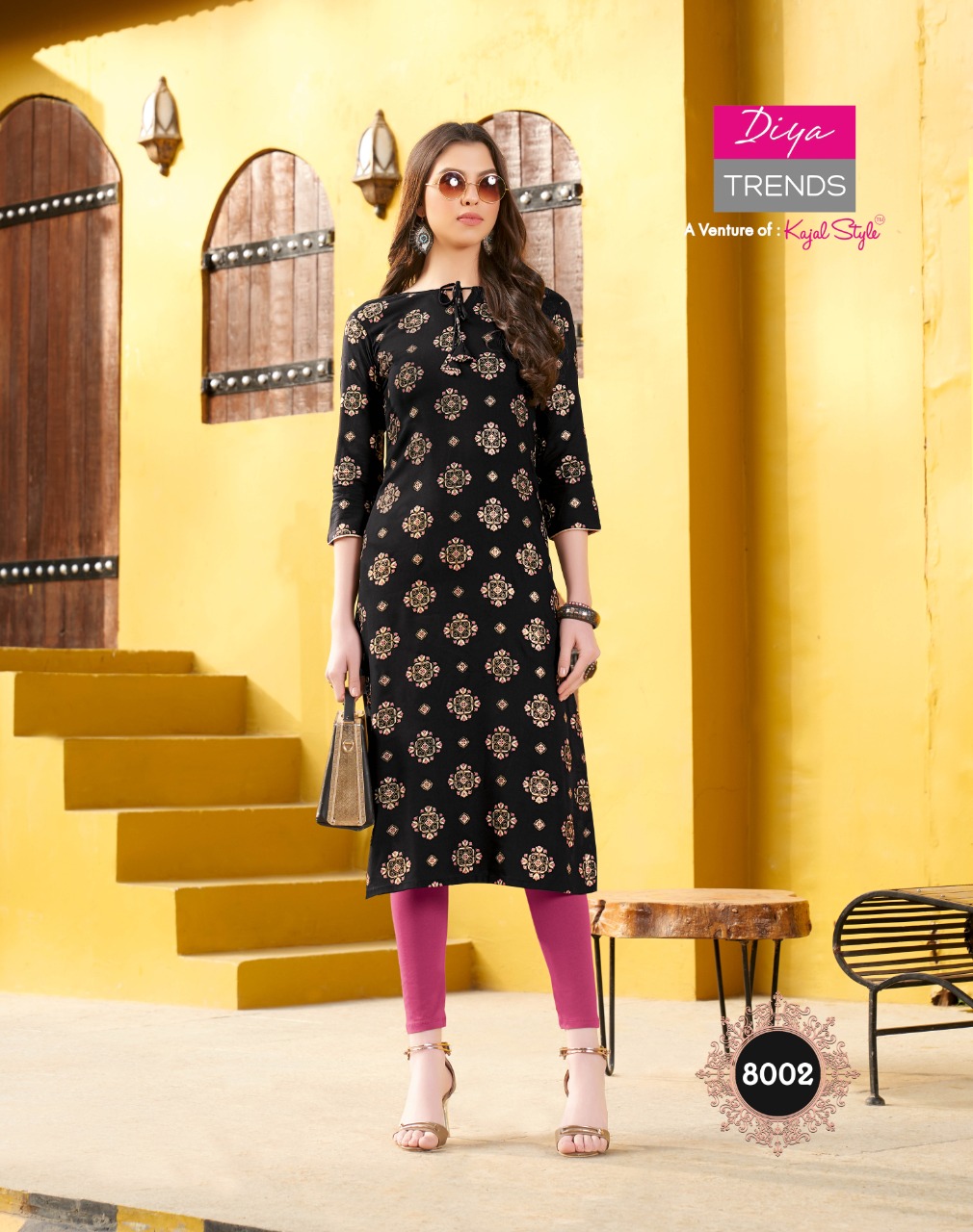Diya Trends Presents Gardencity  Vol 8  Printed Kurti Collection