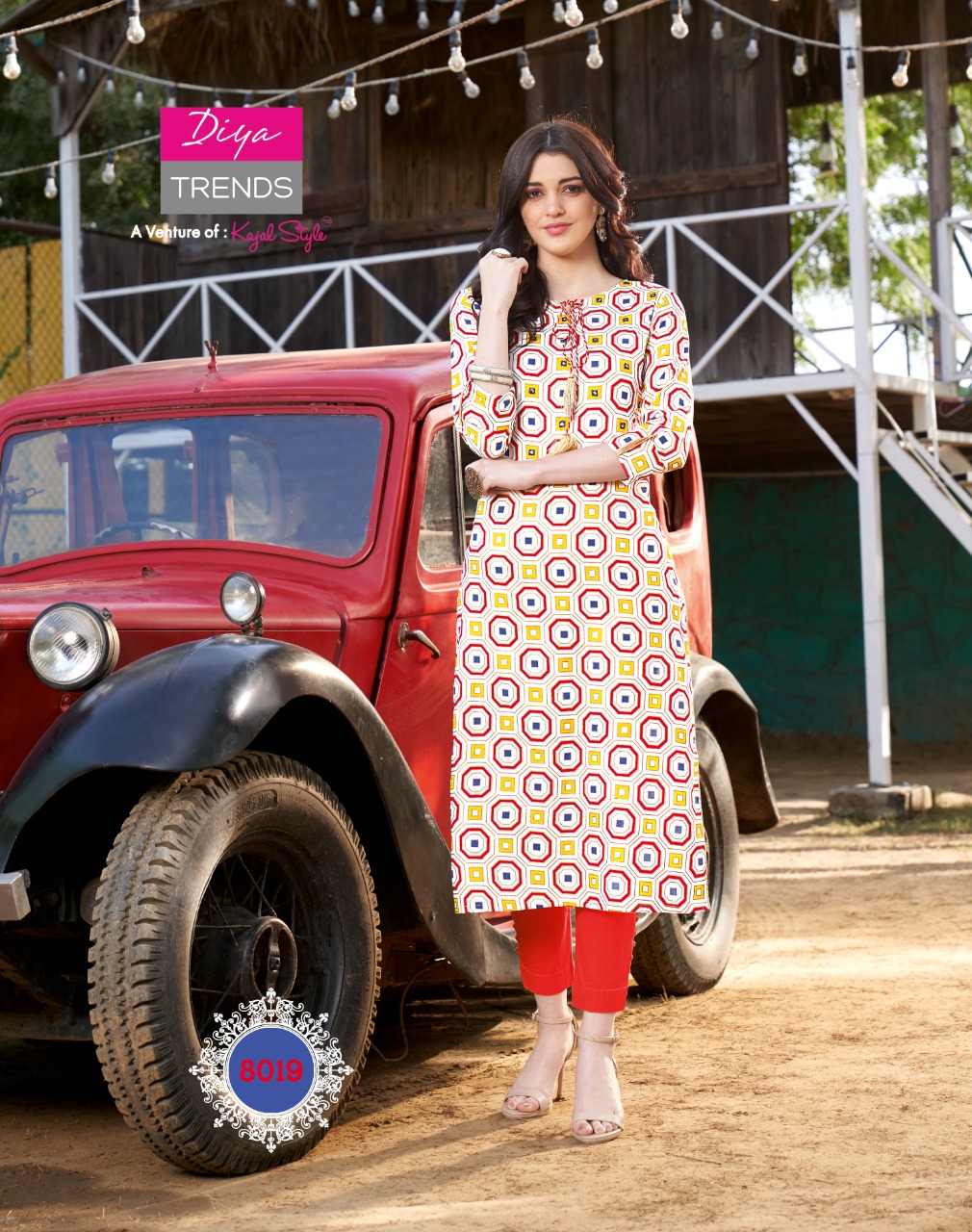 Diya Trends Presents Gardencity  Vol 8  Printed Kurti Collection