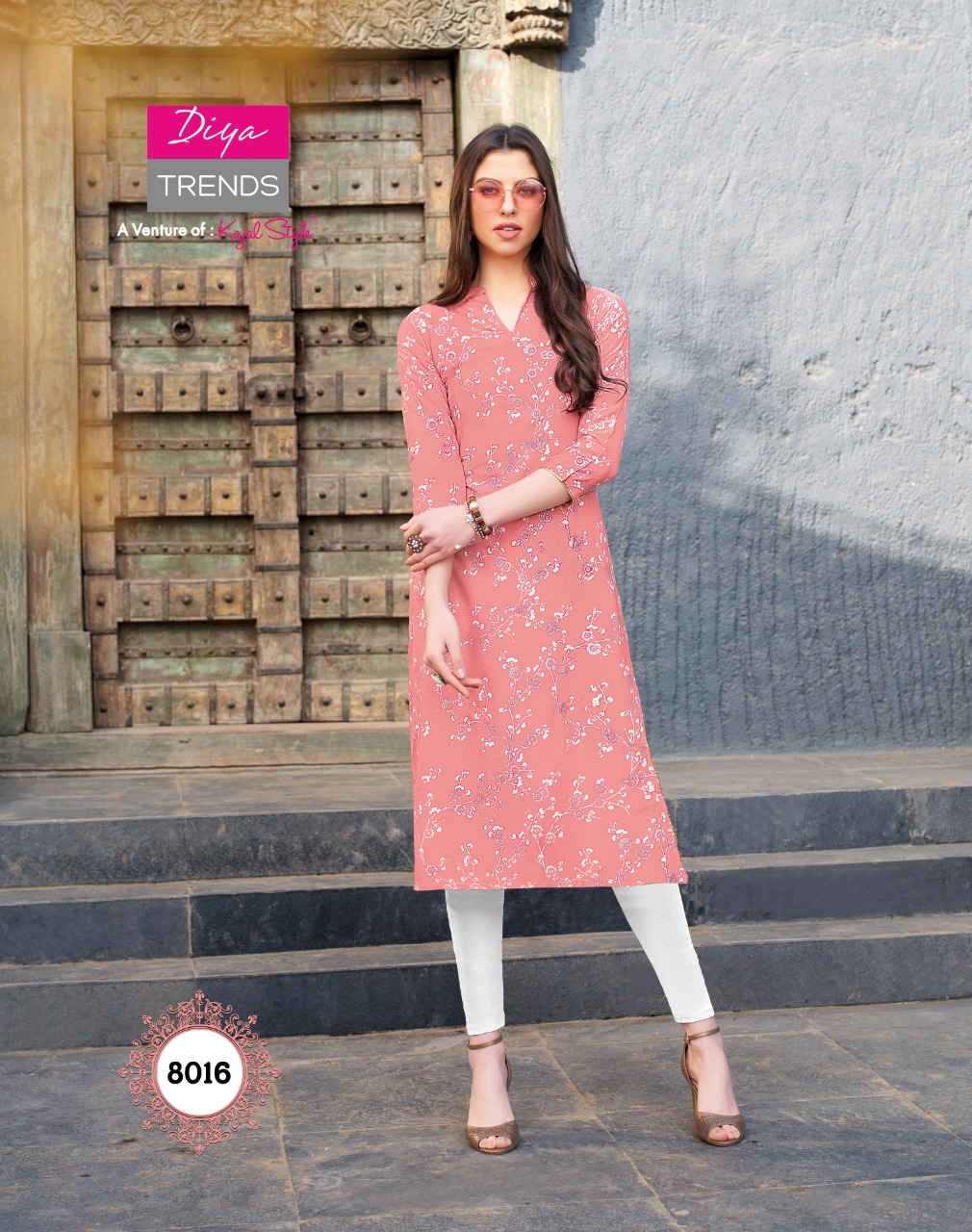 Diya Trends Presents Gardencity  Vol 8  Printed Kurti Collection
