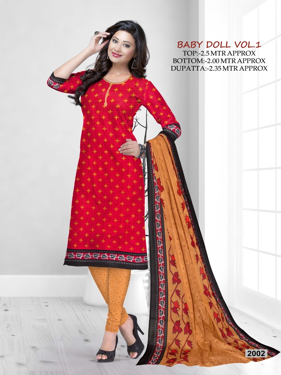 Fc Presents Baby Doll Vol 1  Designer Dress Material