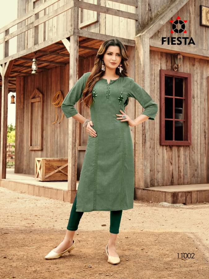 Fiesta Presents  Work Culture  Casual Wear Kurti Collection