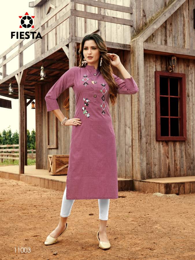 Fiesta Presents  Work Culture  Casual Wear Kurti Collection