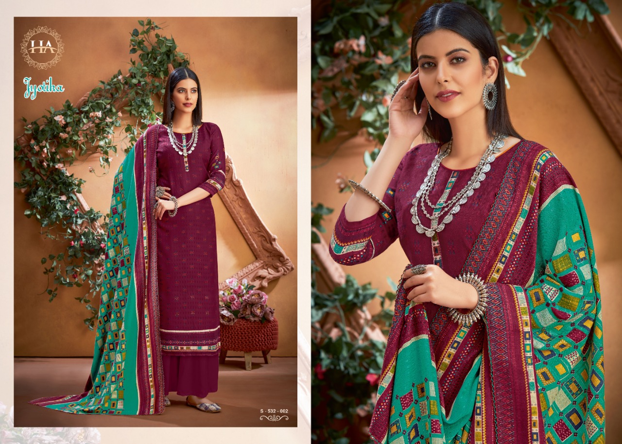 Harshit  Presents Jyotika Vol 2 Pashmina Collection