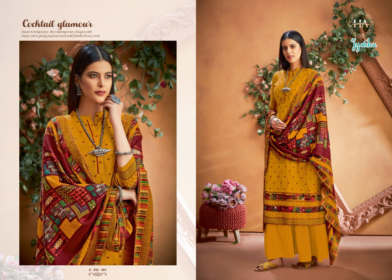 Harshit  Presents Jyotika Vol 2 Pashmina Collection