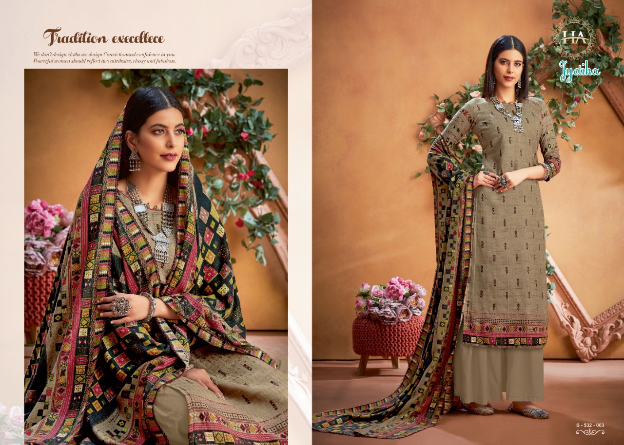 Harshit  Presents Jyotika Vol 2 Pashmina Collection