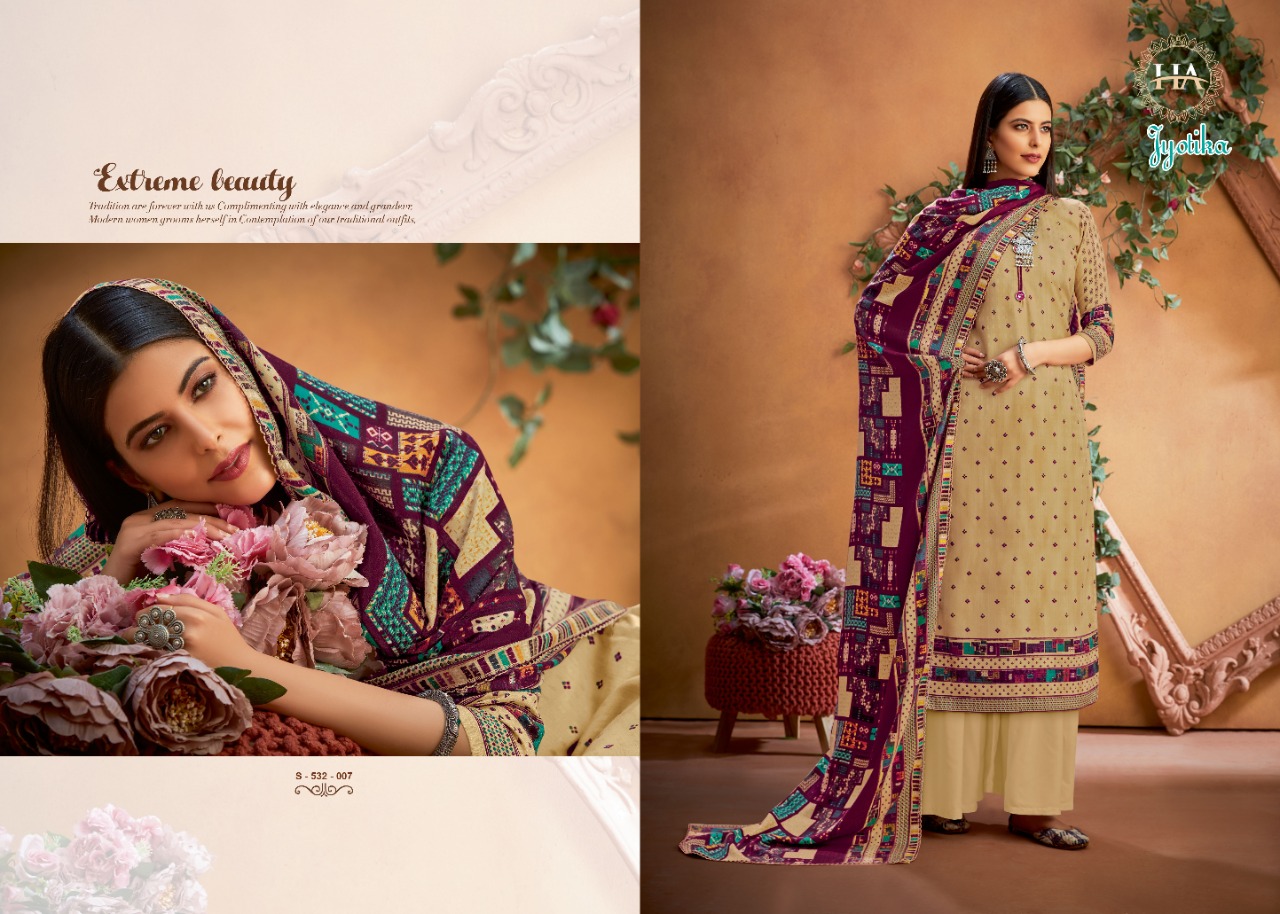 Harshit  Presents Jyotika Vol 2 Pashmina Collection