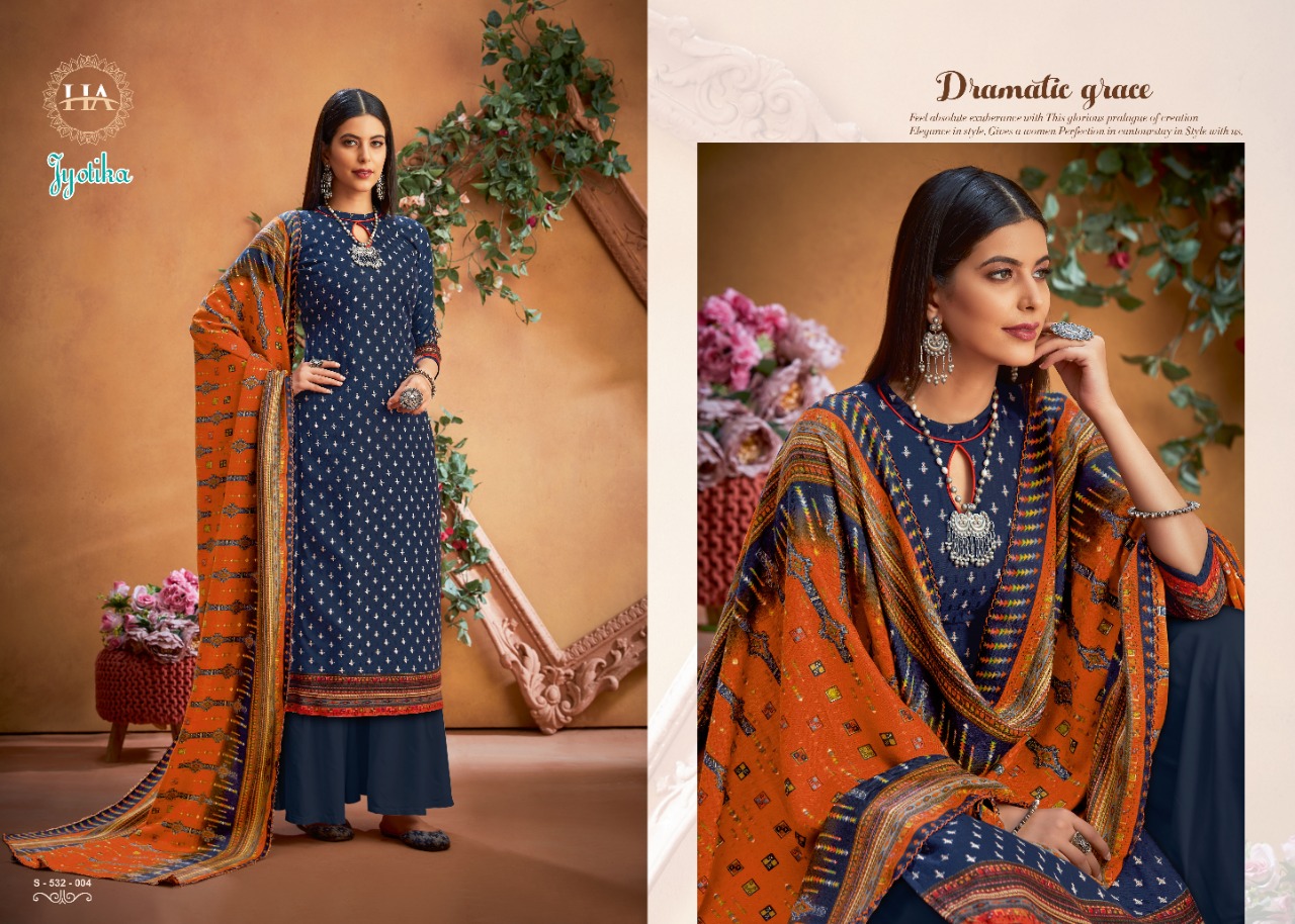Harshit  Presents Jyotika Vol 2 Pashmina Collection