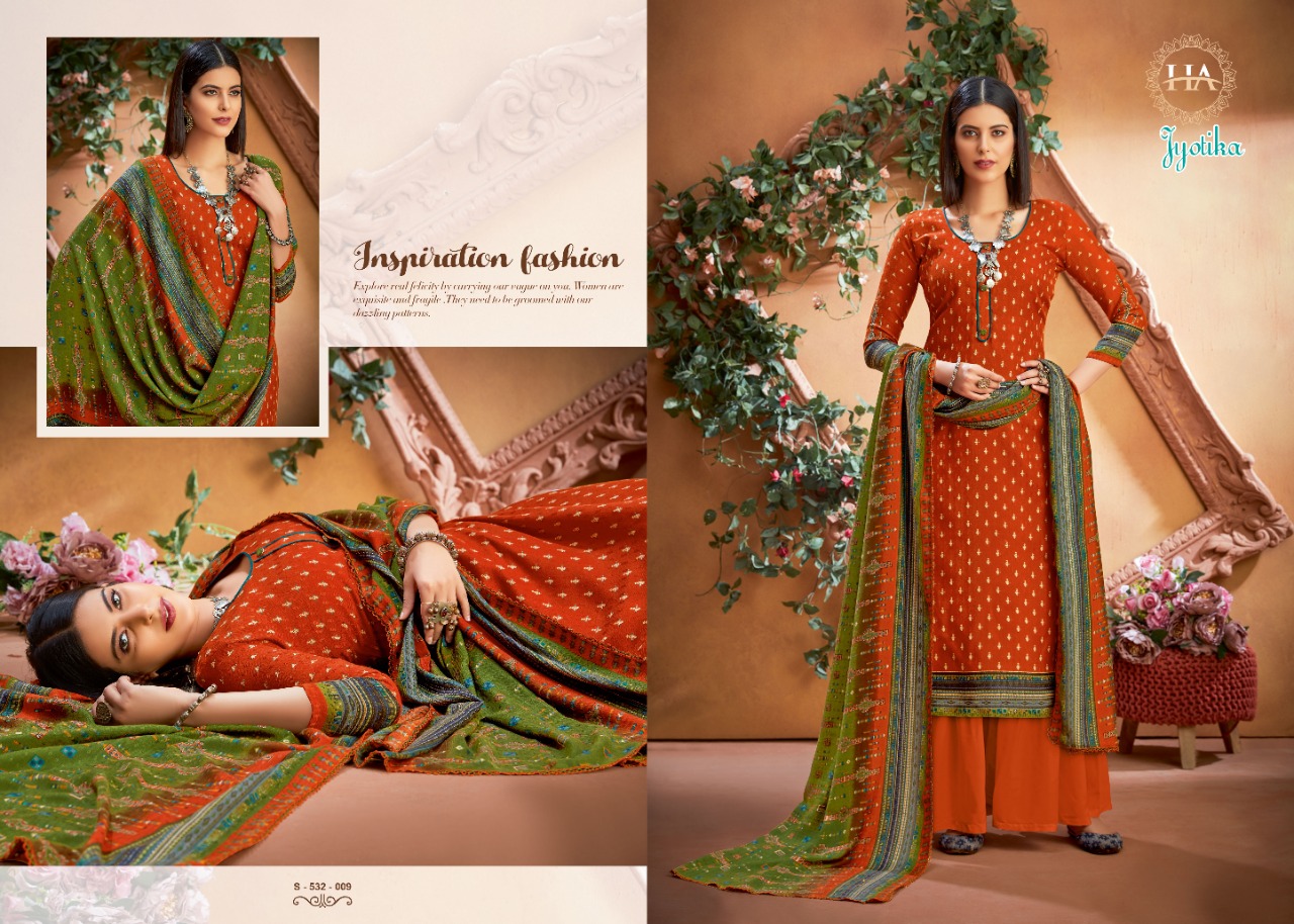 Harshit  Presents Jyotika Vol 2 Pashmina Collection