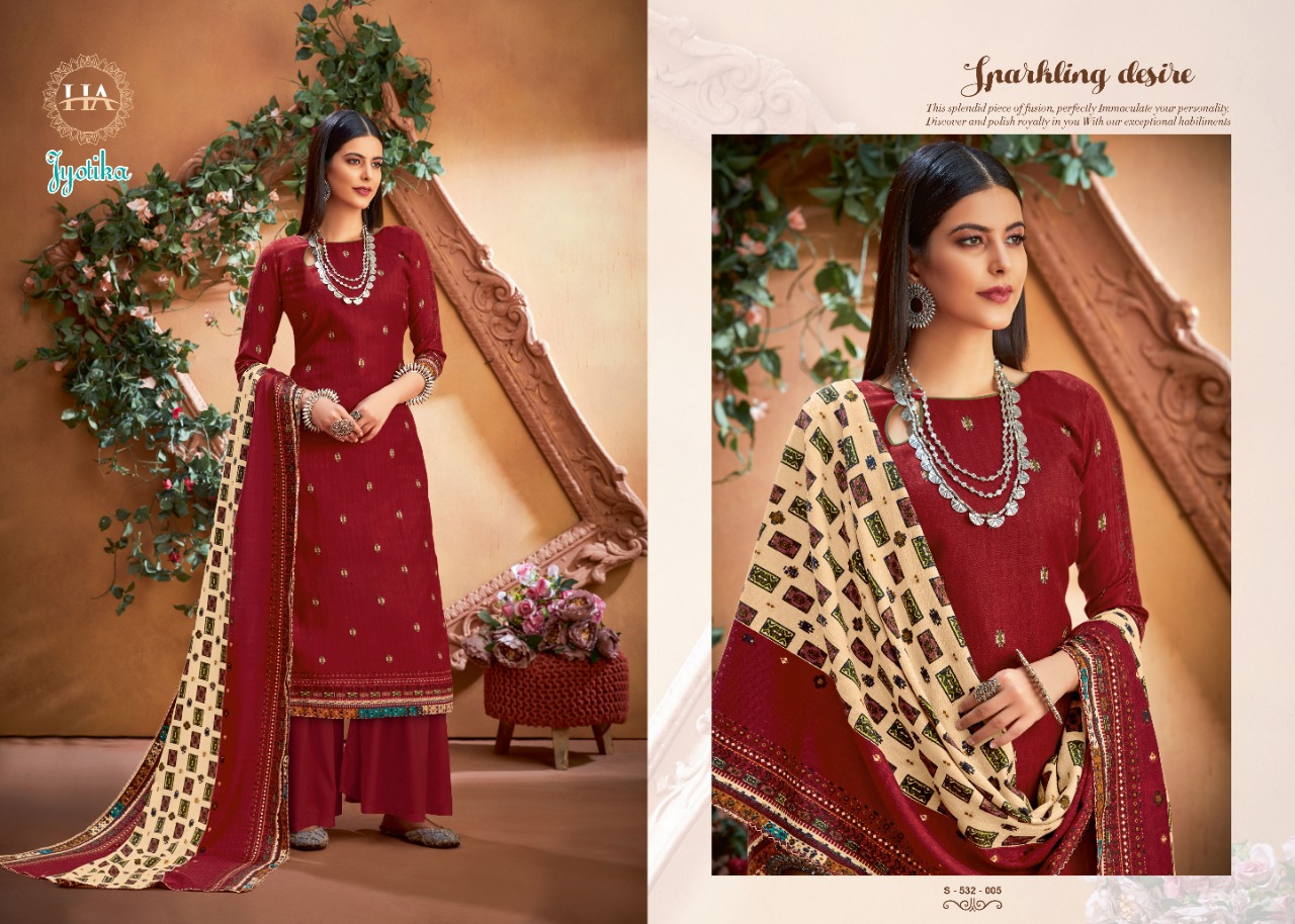 Harshit  Presents Jyotika Vol 2 Pashmina Collection
