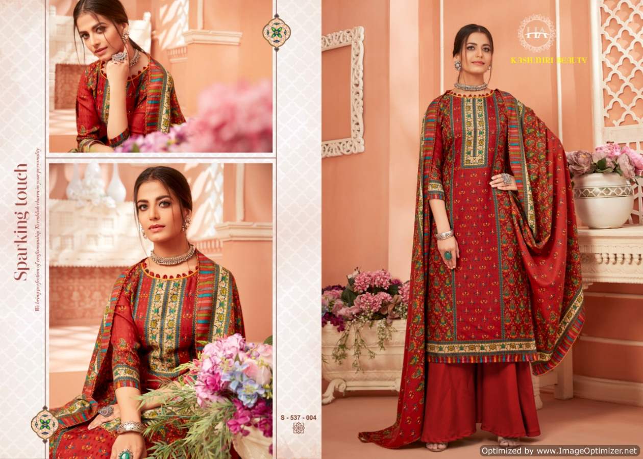 Harshit Presents  Kashmiri Beauty  Pashmina  Collection