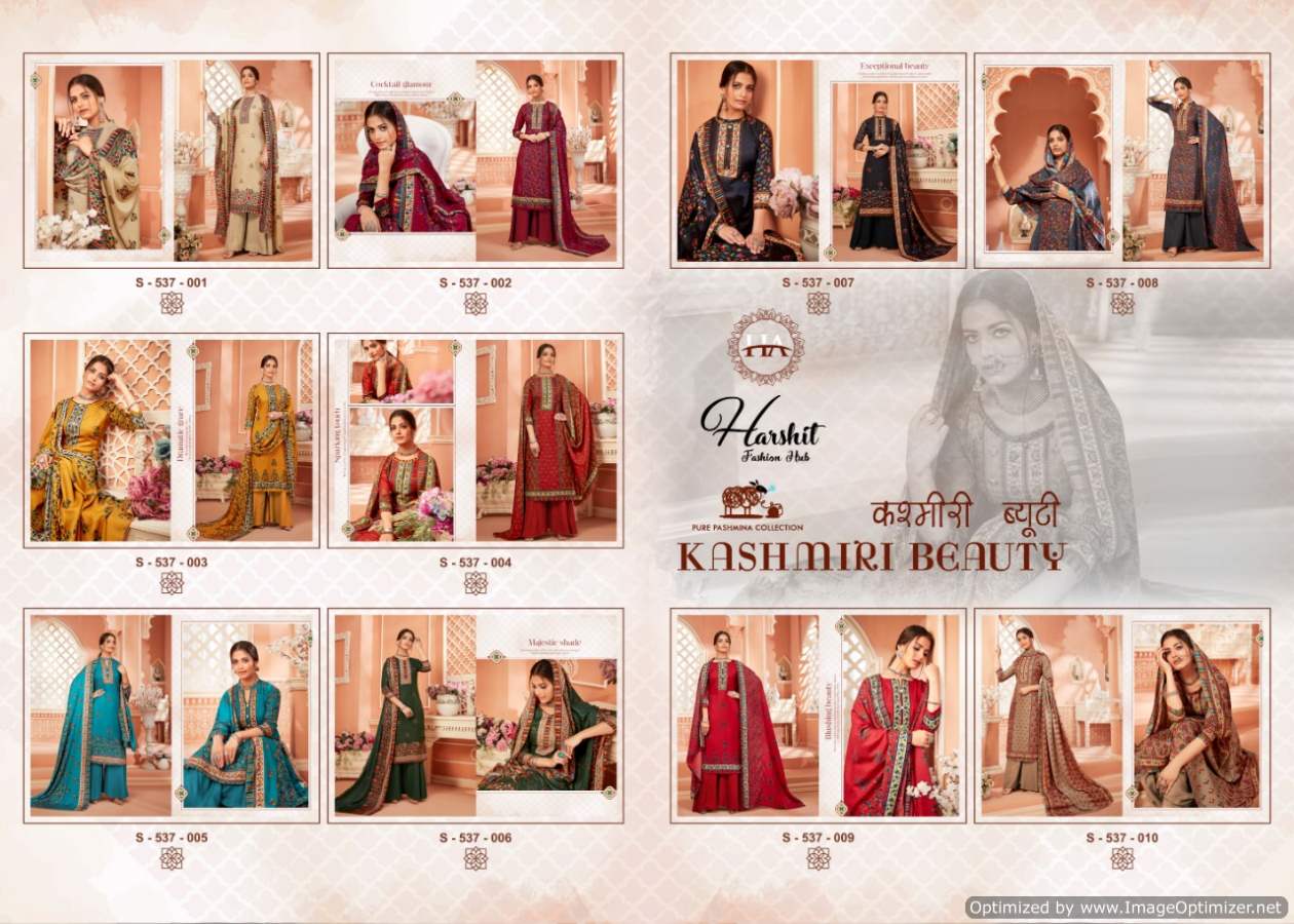 Harshit Presents  Kashmiri Beauty  Pashmina  Collection