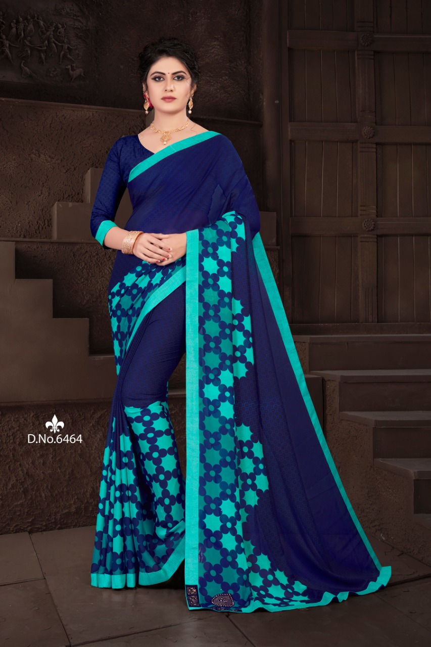 Haytee Presents  Colors Vol 47  Printed Saree Collection