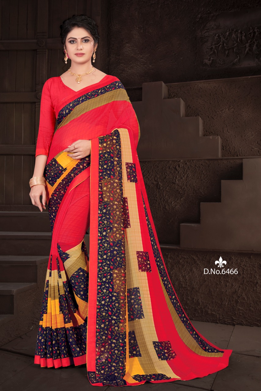 Haytee Presents  Colors Vol 47  Printed Saree Collection