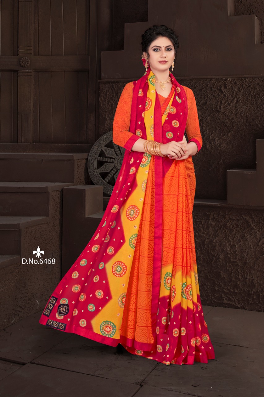 Haytee Presents  Colors Vol 47  Printed Saree Collection