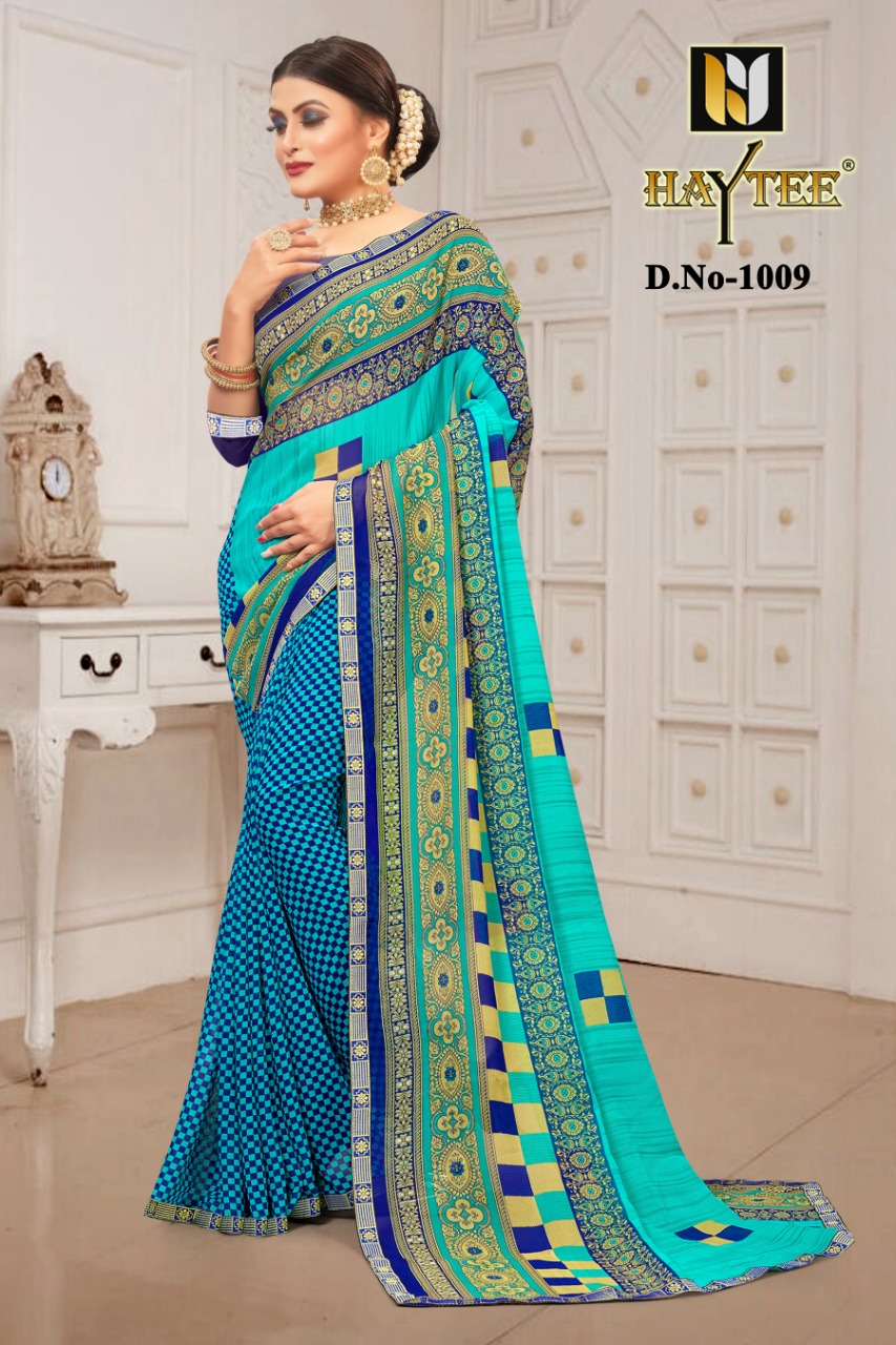 Haytee Presents   Gmail Vol  85 Printed Sarees  Collection