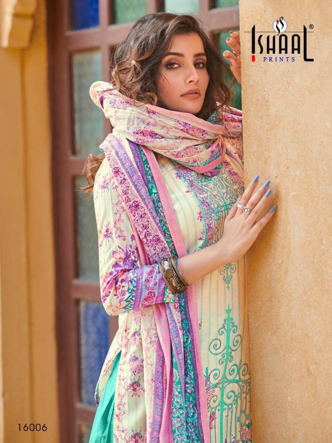 Ishaal Gulmohar Vol  16 Karachi Dress Material