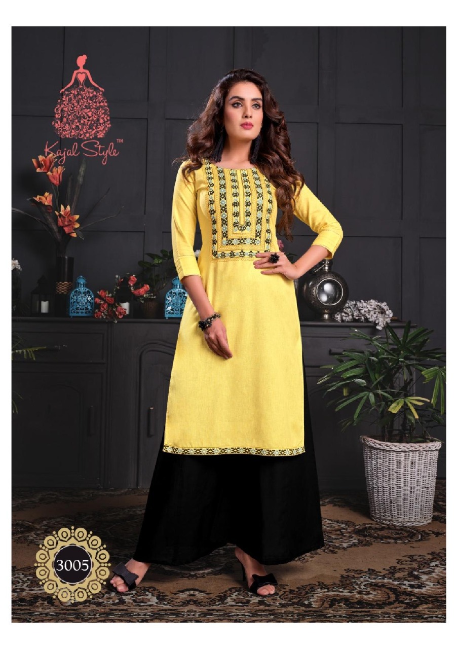 Kajal Style Presents  Fashion  Galaxy  Vol 3 Kurti With Bottom Collection