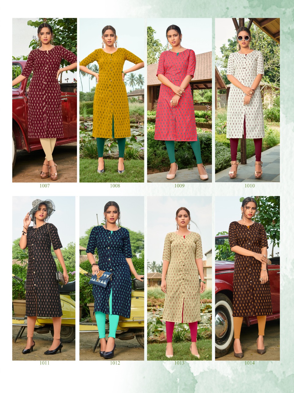 Kanika Presents  Slub Ikkat Vol 2 Casual Wear Kurti