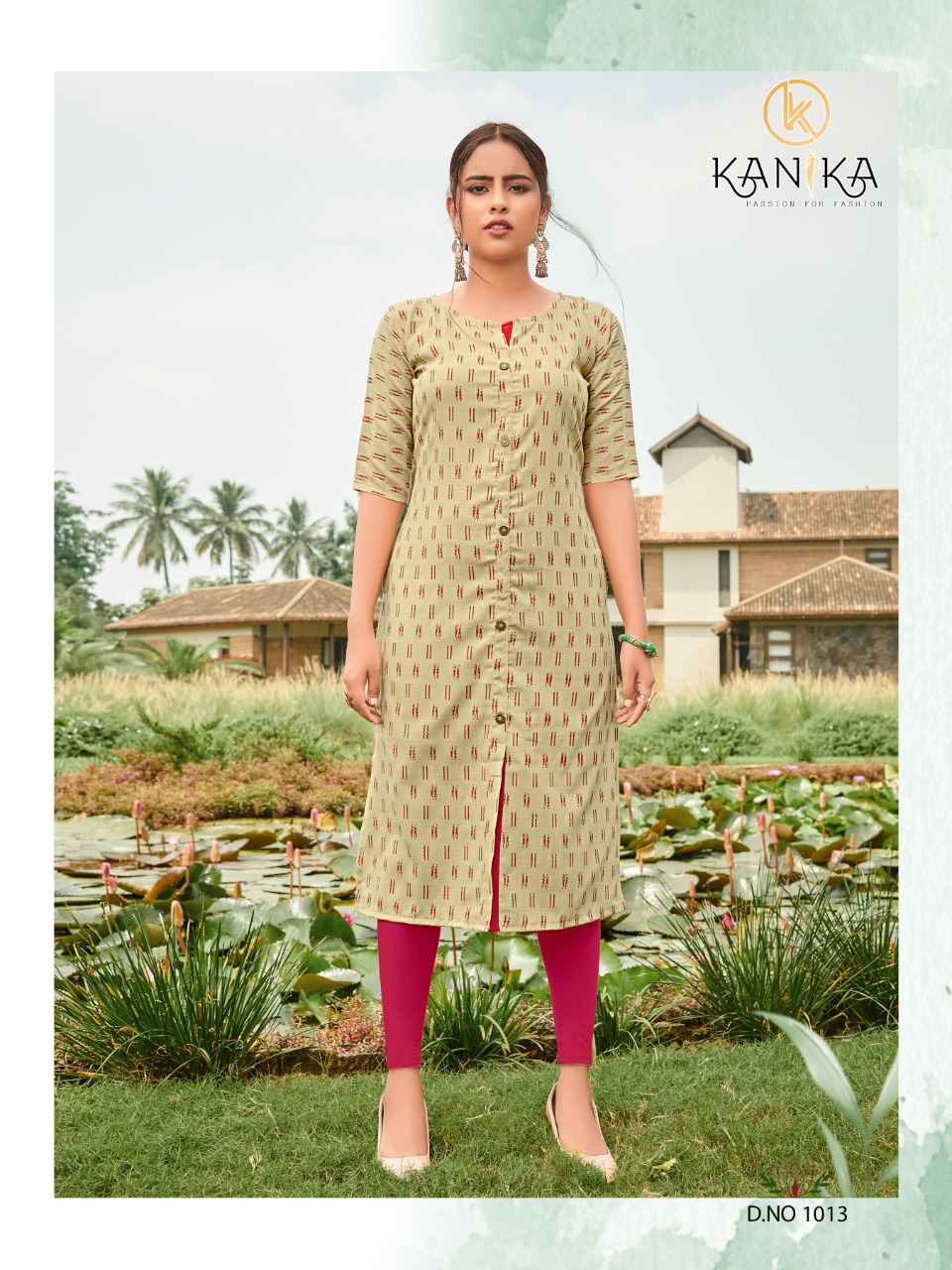 Kanika Presents  Slub Ikkat Vol 2 Casual Wear Kurti