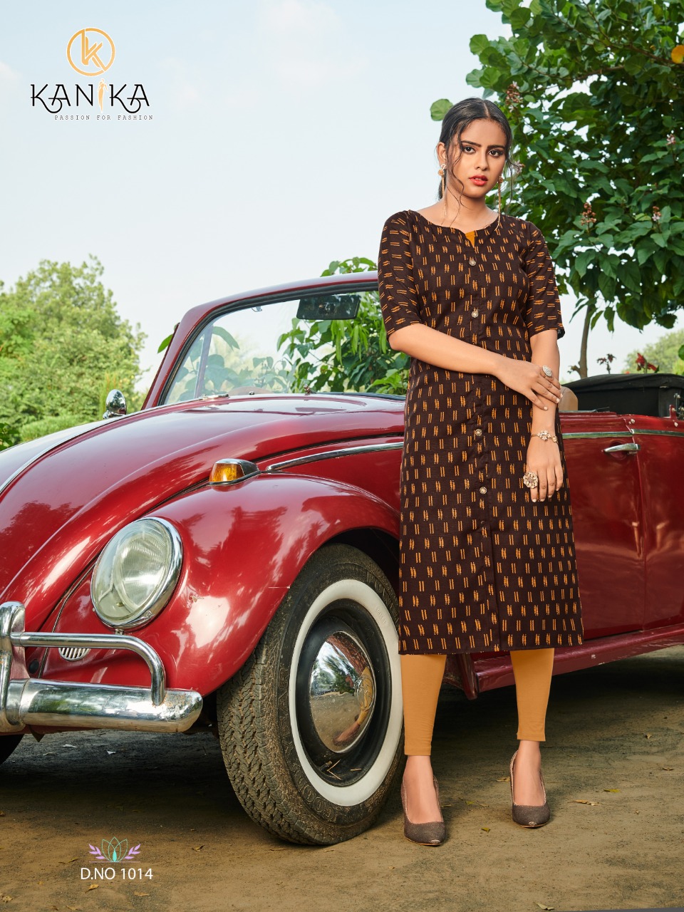 Kanika Presents  Slub Ikkat Vol 2 Casual Wear Kurti