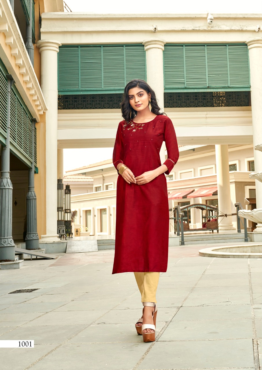 Karissa Presents Riwaaz Designer Kurti Collection