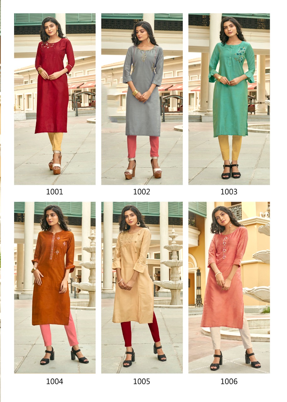 Karissa Presents Riwaaz Designer Kurti Collection