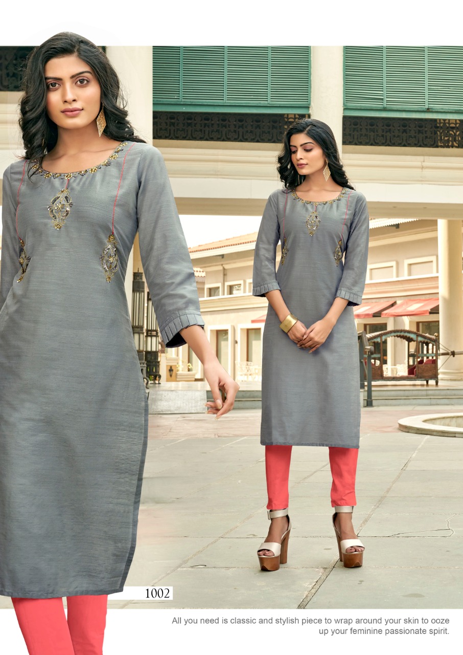 Karissa Presents Riwaaz Designer Kurti Collection