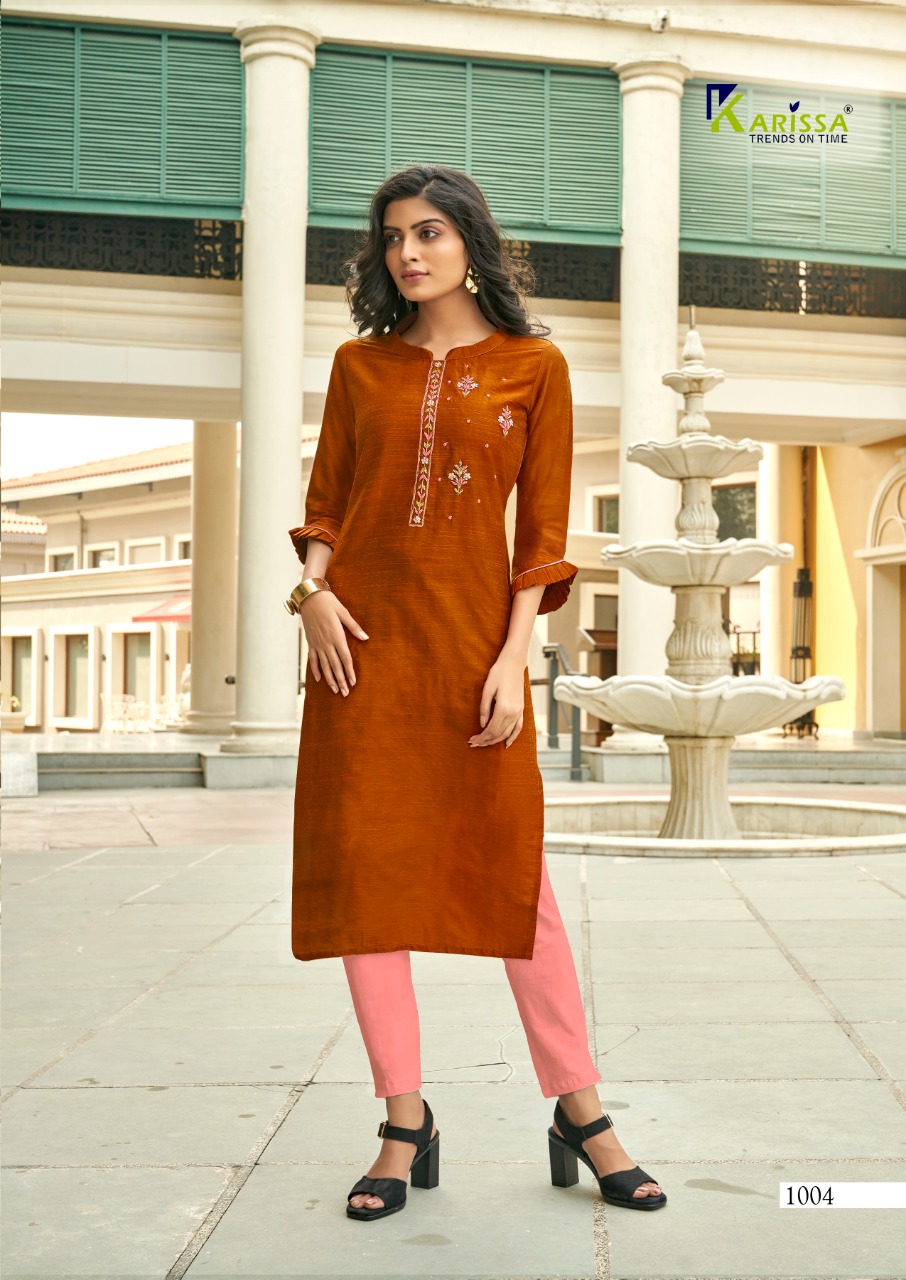 Karissa Presents Riwaaz Designer Kurti Collection