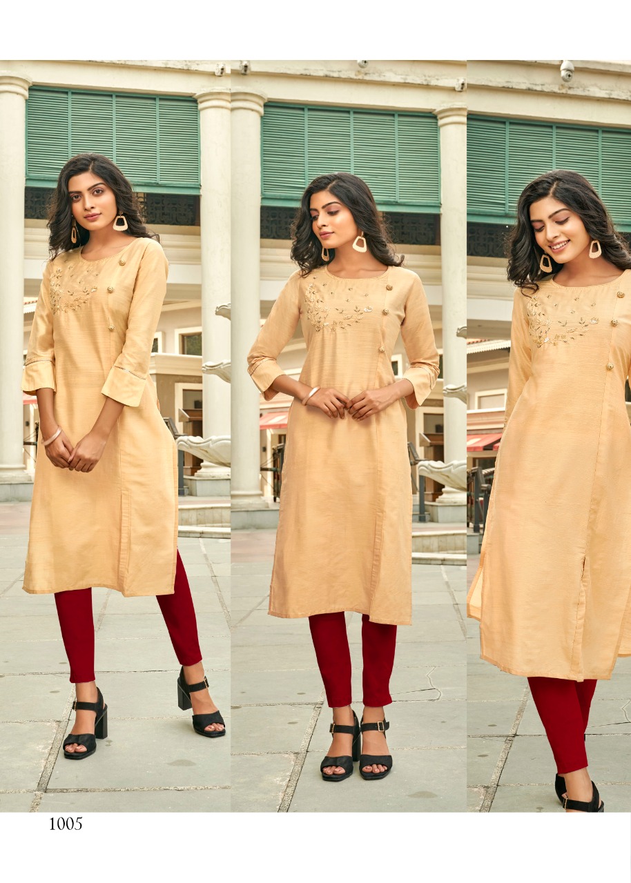 Karissa Presents Riwaaz Designer Kurti Collection