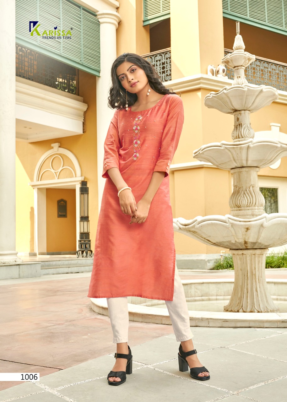 Karissa Presents Riwaaz Designer Kurti Collection