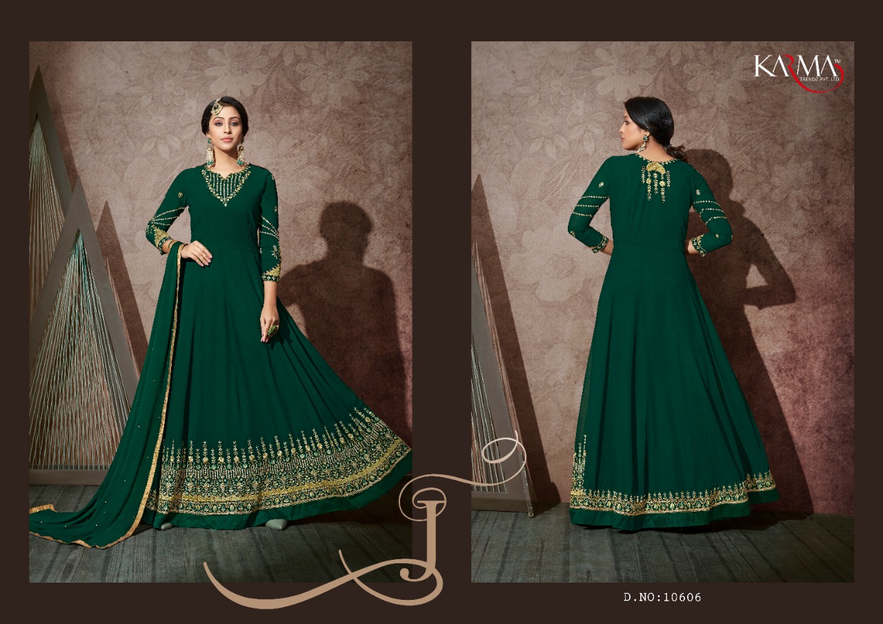 Karma 10602 Series Designer Salwar Suit Collection