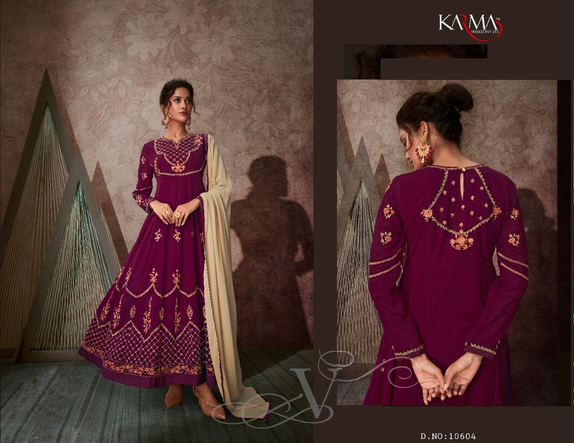 Karma 10602 Series Designer Salwar Suit Collection