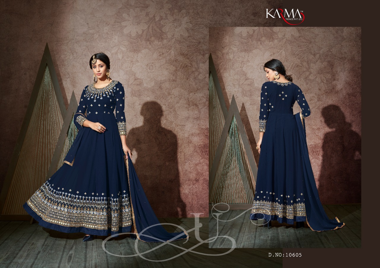 Karma 10602 Series Designer Salwar Suit Collection