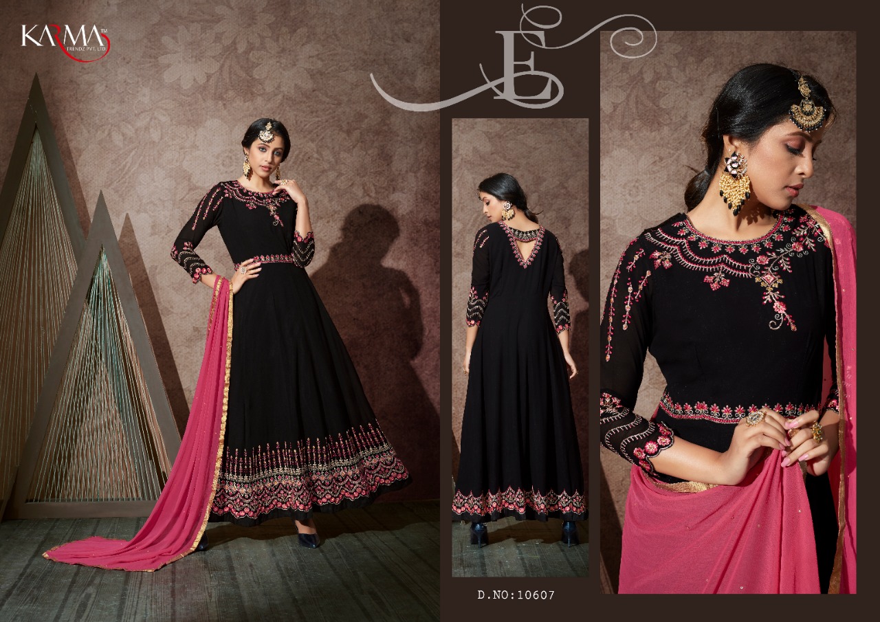 Karma 10602 Series Designer Salwar Suit Collection