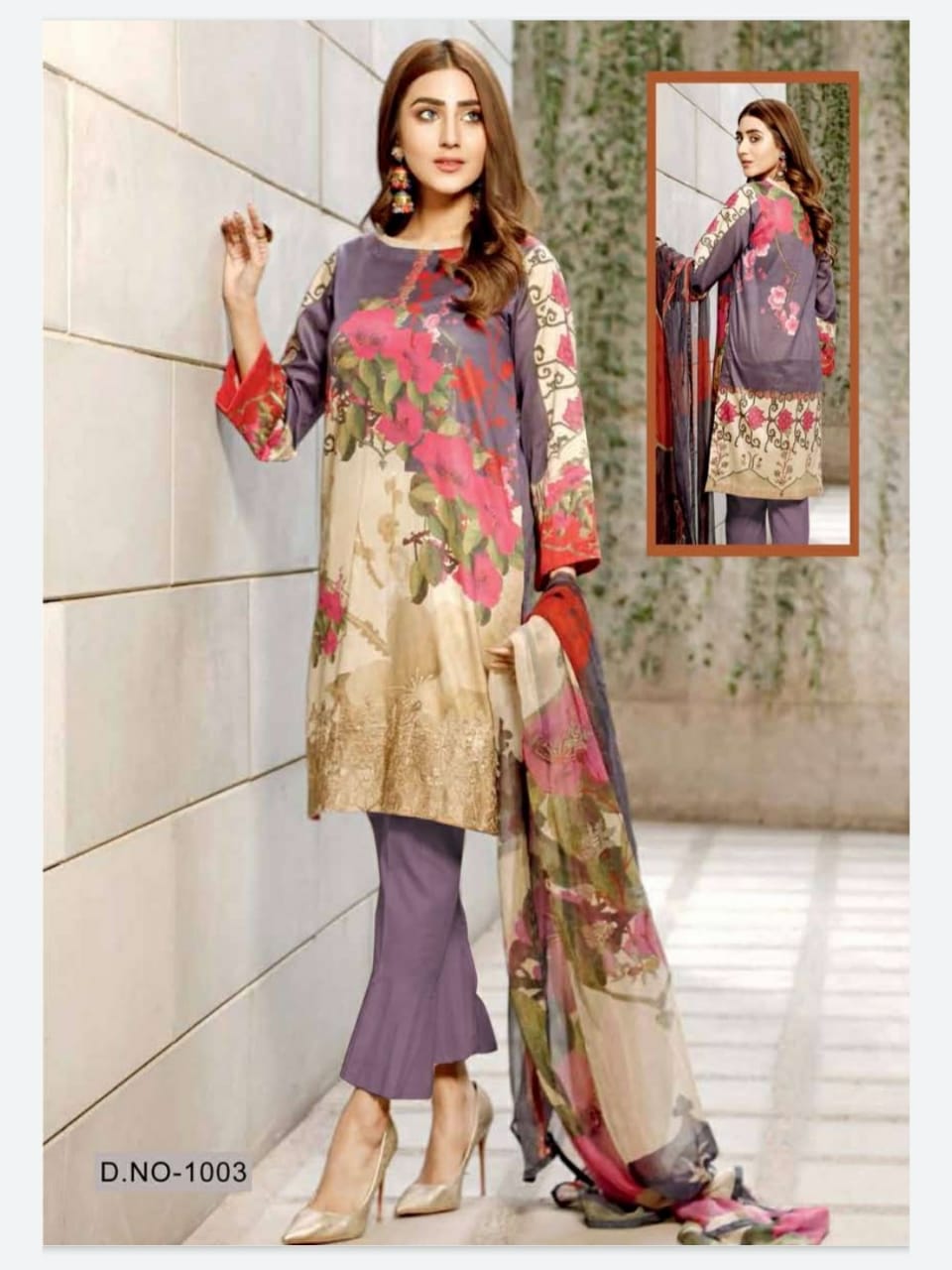 Keval  Presents Noor  Karachi Dress Material