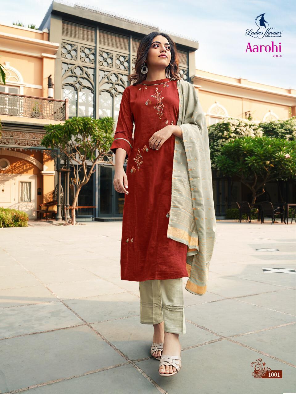 Ladies Flavour Presents  Aarohi Vol 3 Ready Made  Collection