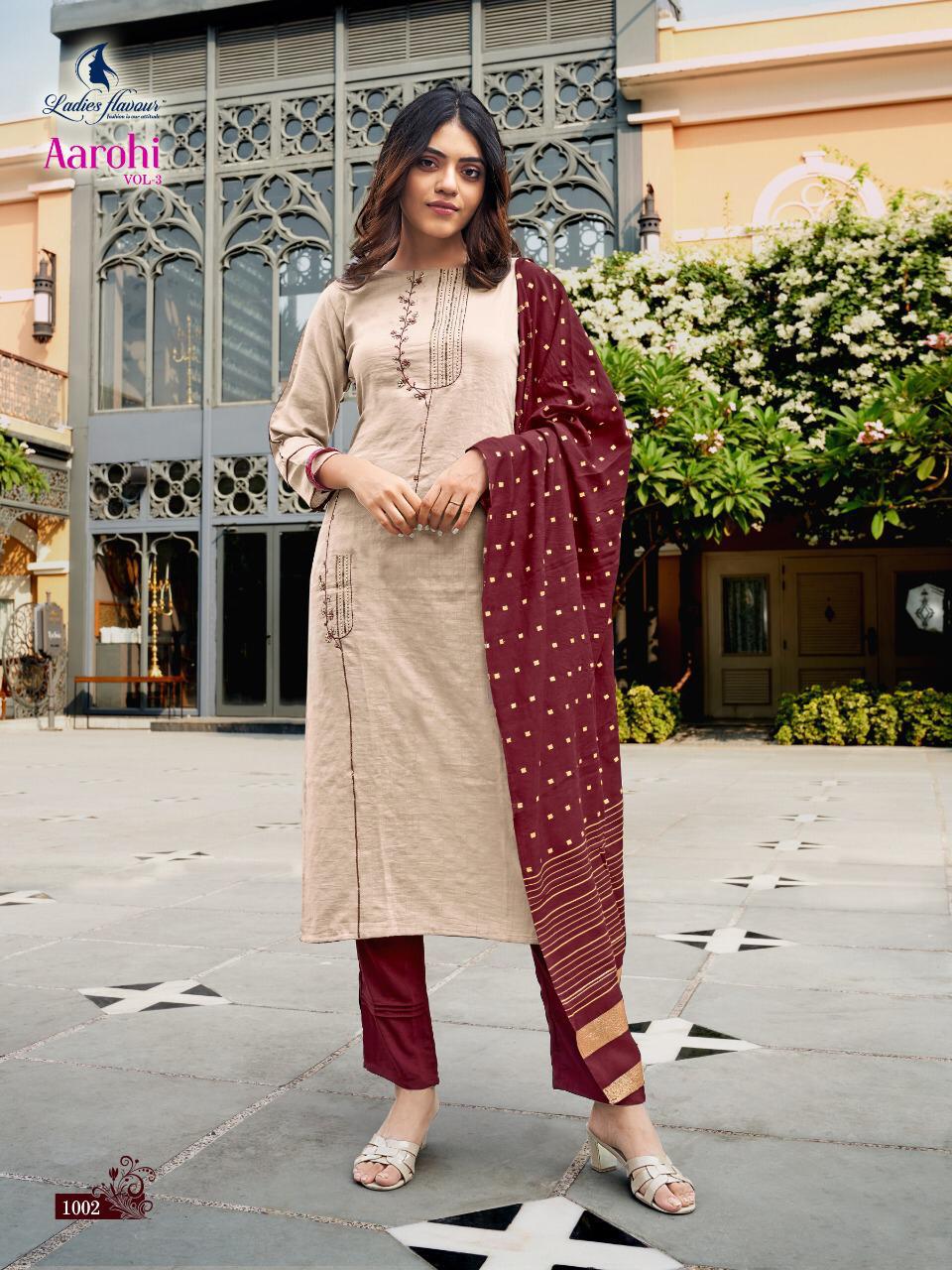 Ladies Flavour Presents  Aarohi Vol 3 Ready Made  Collection